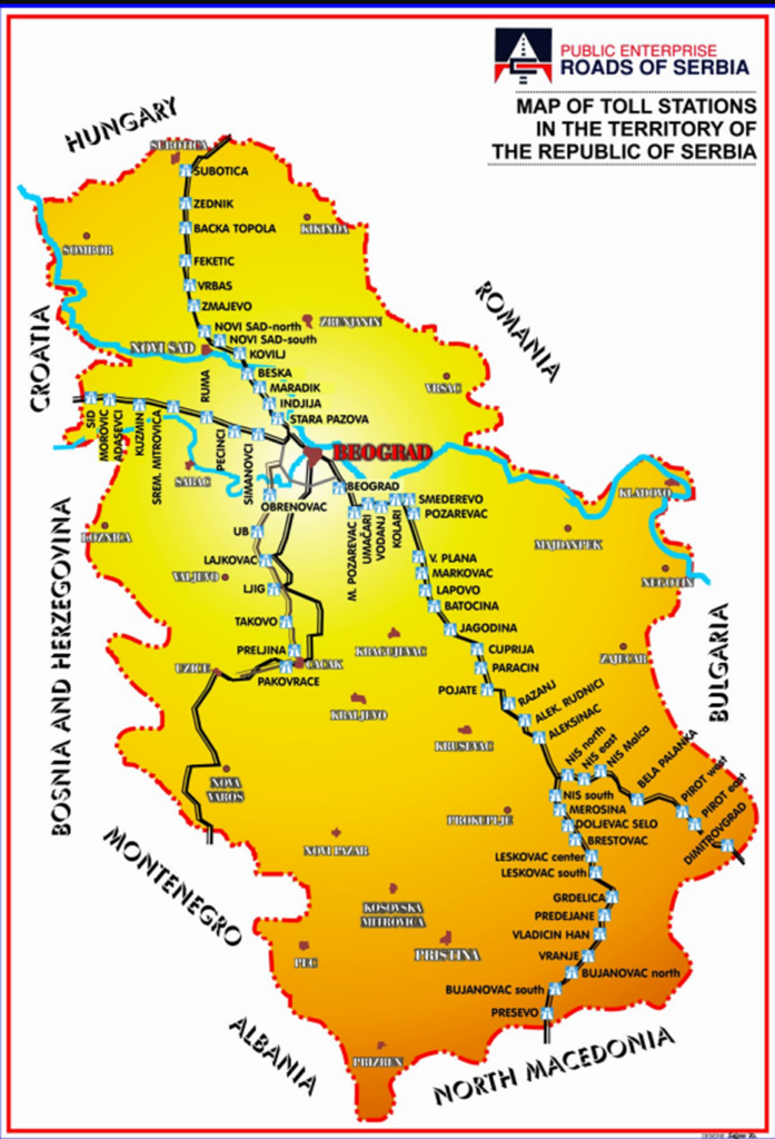 Serbia tolls